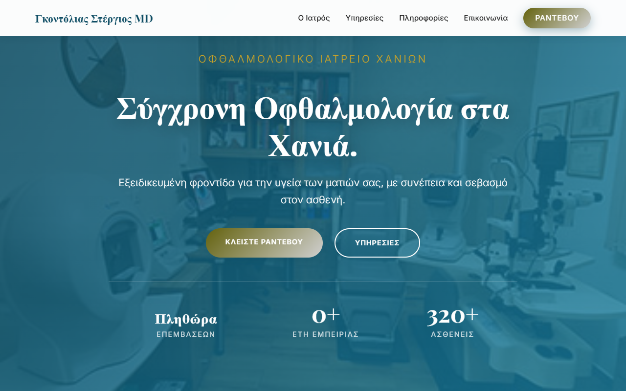 Οφθαλμίατρος Γκοντόλιας